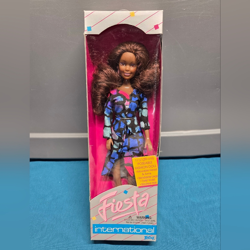 1990s Totsy Fiesta International African American Doll 190622